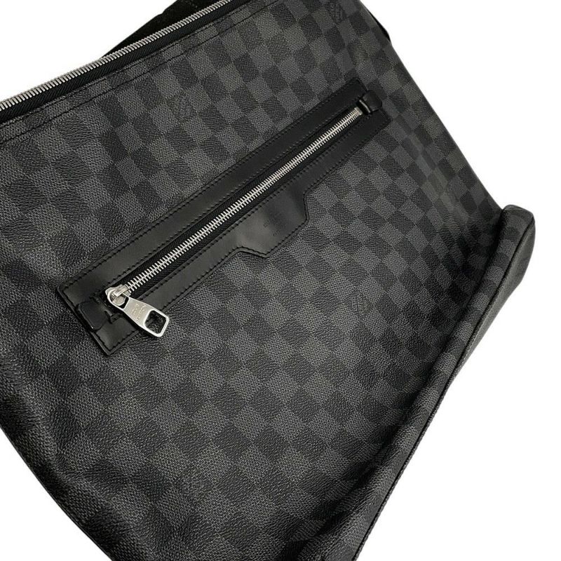 ルイヴィトン ショルダーバッグ ダミエ・グラフィット ミックGM N41105 LOUIS VUITTON ヴィトン バッグ メンズ 黒 ブラック