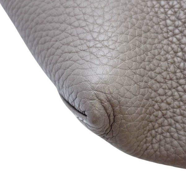 エルメス トートバッグ ドゥブルセンス36 エタン/パールグレー トリヨンクレマンス D刻印