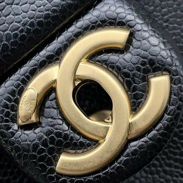 シャネル チェーンショルダーバッグ フラップバッグ23 スモール CHANEL バッグ 黒