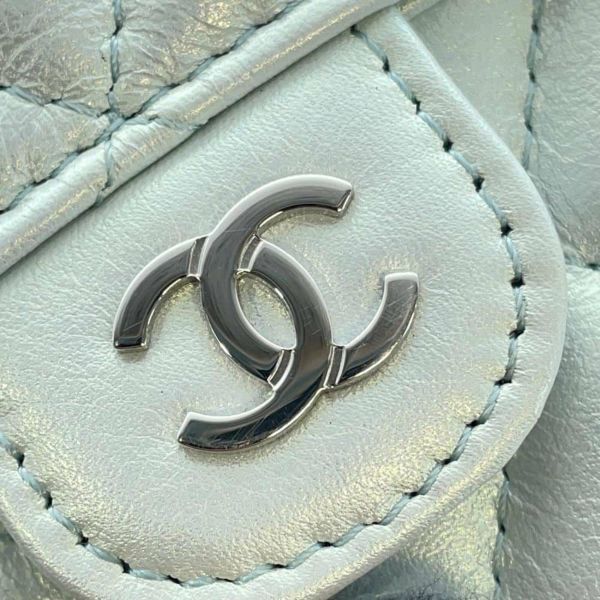 シャネル チェーンショルダーバッグ マトラッセ ココマーク ラムスキン AP2164 CHANEL ポシェット