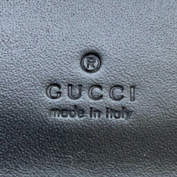 グッチ カードケース GG レザー 772792 GUCCI 財布 パスケース 名刺入れ 黒