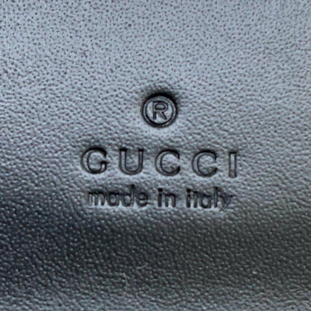 グッチ カードケース GG レザー 772792 GUCCI 財布 パスケース 名刺入れ 黒
