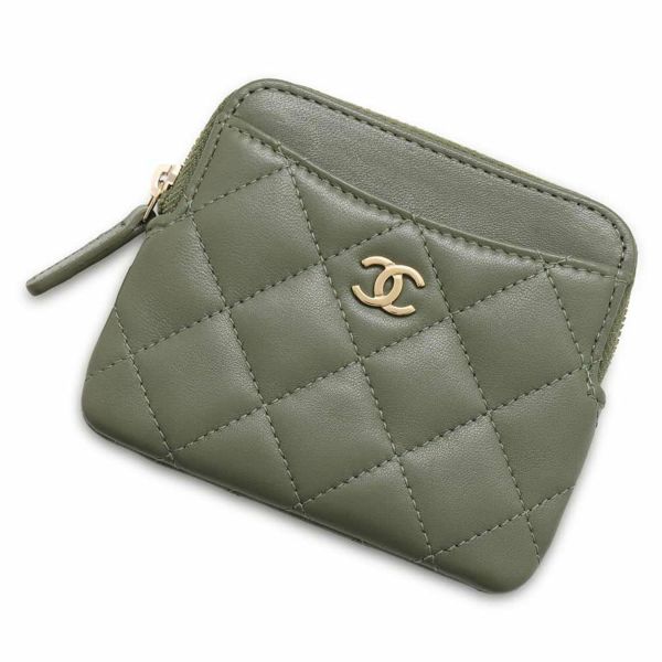 シャネル コインケース マトラッセ ココマーク ラムスキン AP2061 CHANEL 財布 小銭入れ