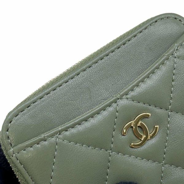 シャネル コインケース マトラッセ ココマーク ラムスキン AP2061 CHANEL 財布 小銭入れ