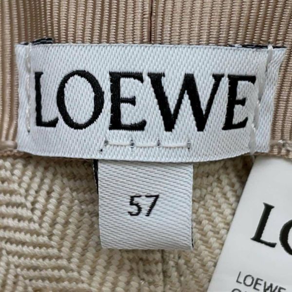 ロエベ バケットハット アナグラム ジャカード カーフ サイズ59 LOEWE 帽子