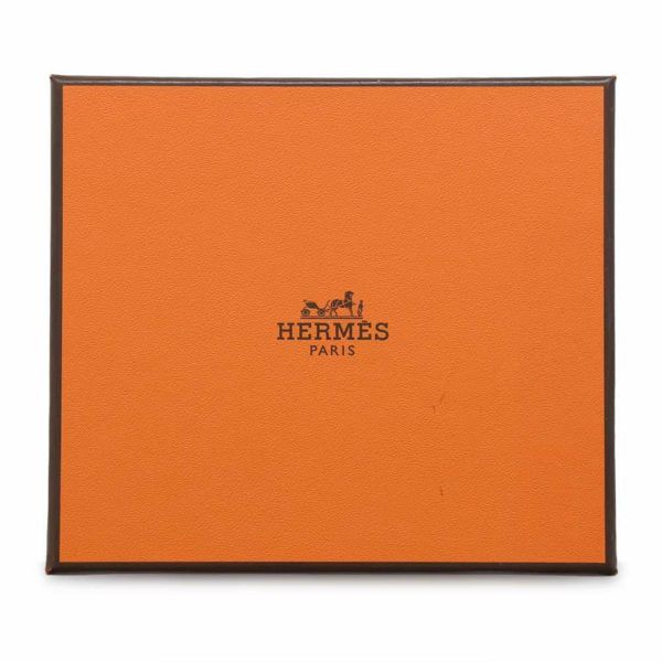 エルメス カードケース ベアン ミニ クレ/ゴールド金具 エプソン W刻印 HERMES 名刺入れ