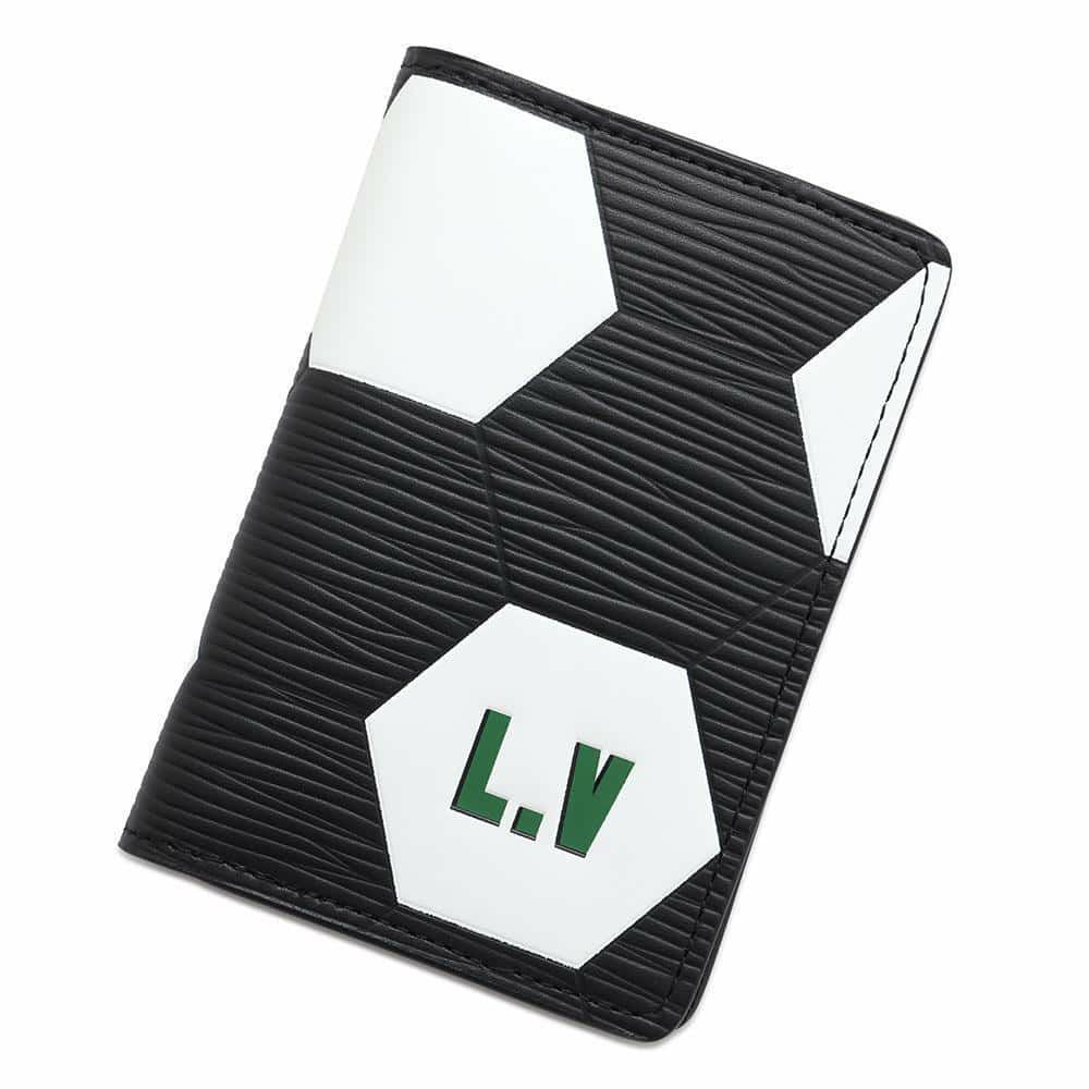 ルイヴィトン カードケース エピ オーガナイザー・ドゥ ポッシュ M63296 ブラック 黒 2018年 FIFAワールドカップ限定モデル
