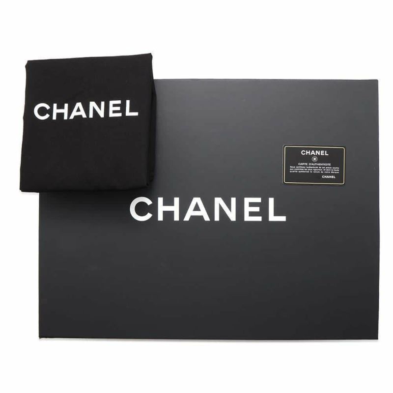 シャネル トートバッグ ドーヴィル ミディアム キャンバス スパンコール A67001 CHANEL チェーントート