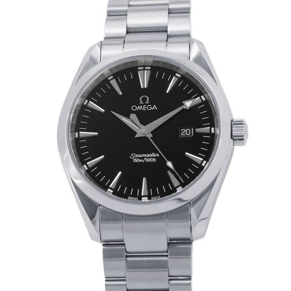 オメガ シーマスター アクアテラ 2517.50 OMEGA 腕時計 ウォッチ クォーツ 黒文字盤