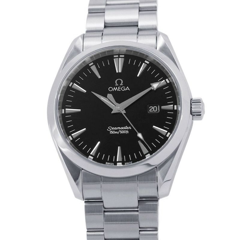 オメガ シーマスター アクアテラ 2517.50 OMEGA 腕時計 ウォッチ クォーツ 黒文字盤