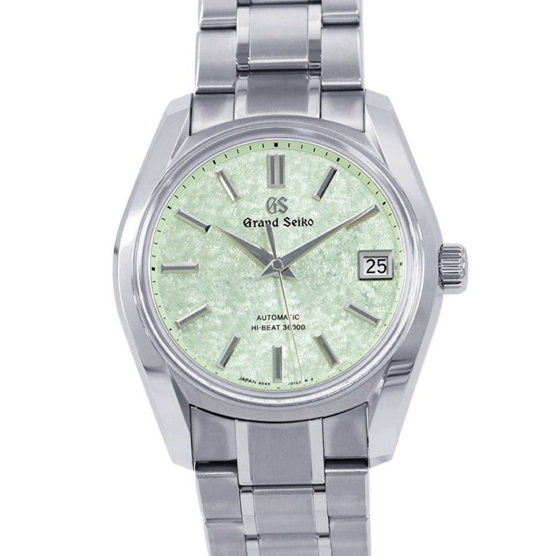 セイコー グランドセイコー ヘリテージコレクション 62GS メカニカルハイビート 36000 清明 SBGH343 グリーン文字盤