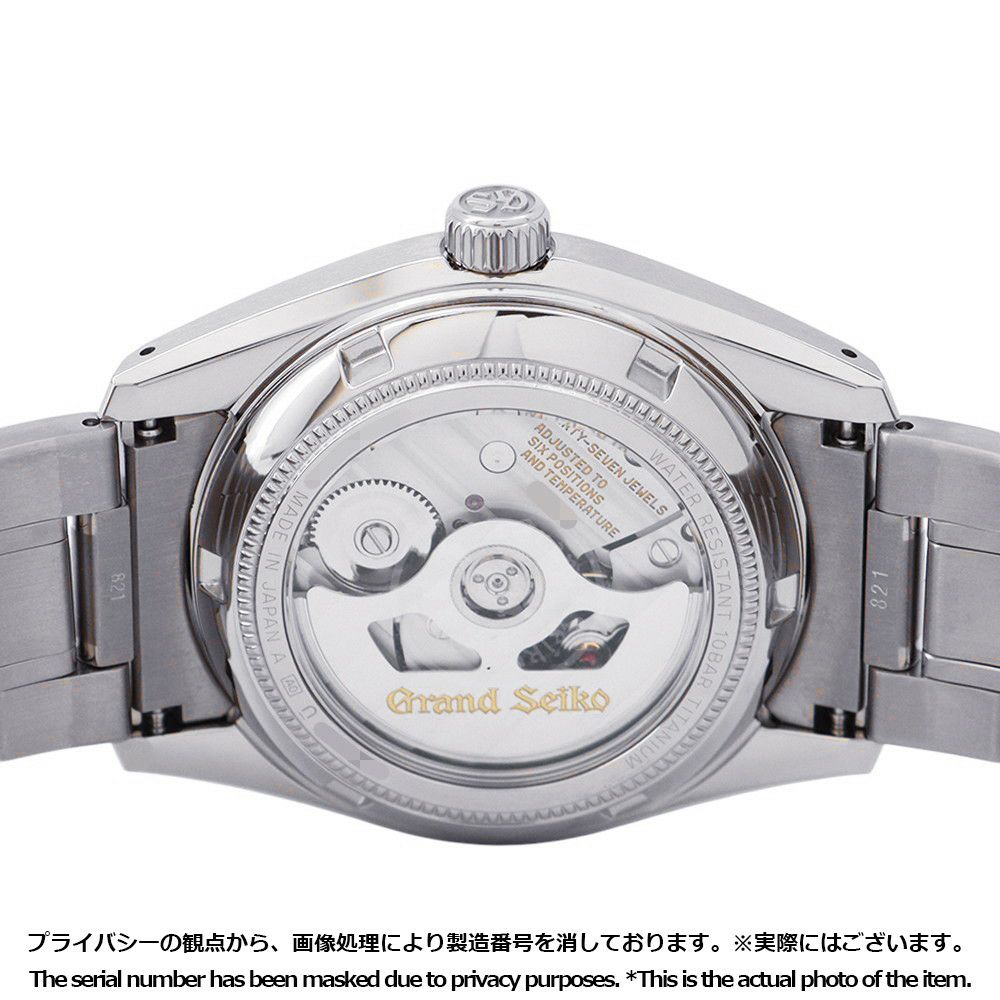 セイコー グランドセイコー ヘリテージコレクション 62GS メカニカルハイビート 36000 清明 SBGH343 グリーン文字盤