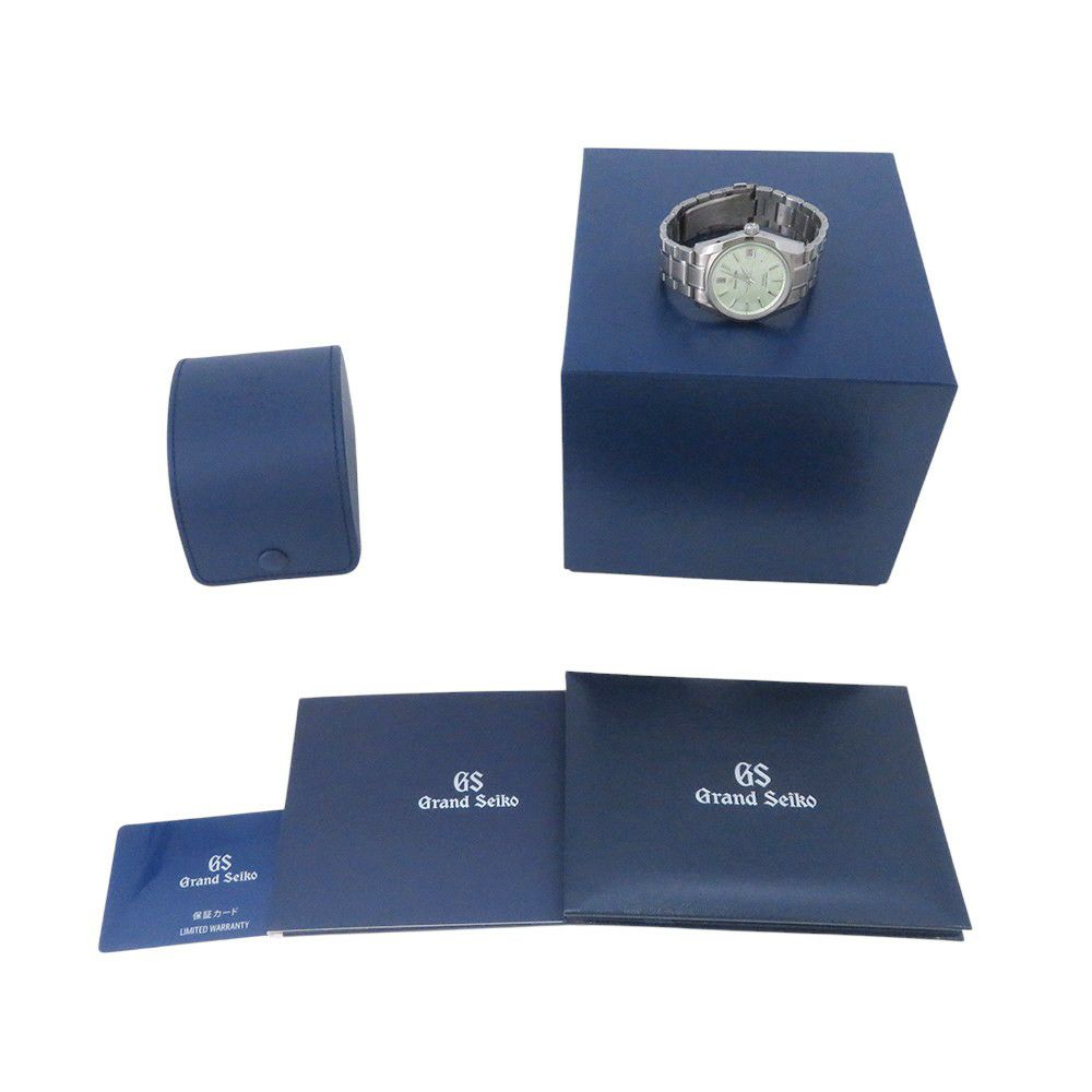 セイコー グランドセイコー ヘリテージコレクション 62GS メカニカルハイビート 36000 清明 SBGH343 グリーン文字盤