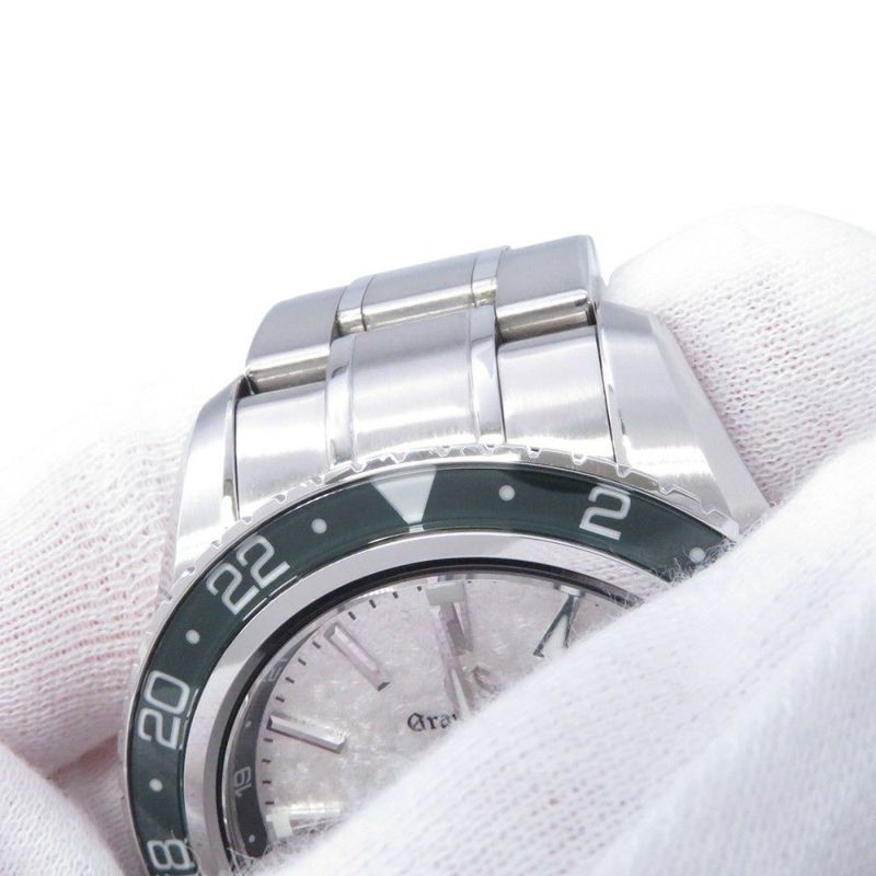 セイコー グランドセイコー スポーツコレクション メカニカルハイビート 36000 GMT 雪渓 シルバー文字盤