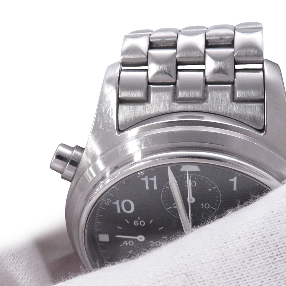 IWC ドッペルクロノグラフ IW371319 腕時計 黒文字盤