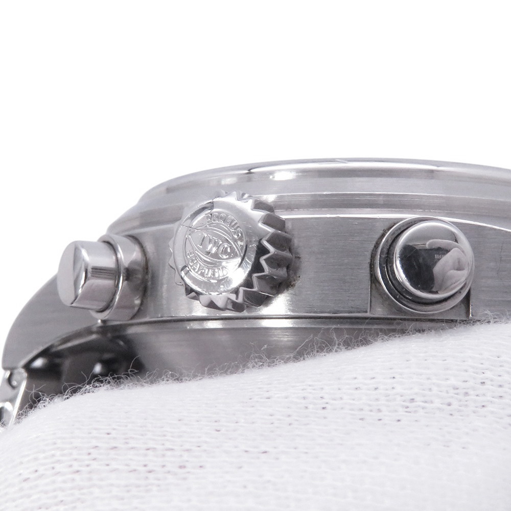 IWC ドッペルクロノグラフ IW371319 腕時計 黒文字盤