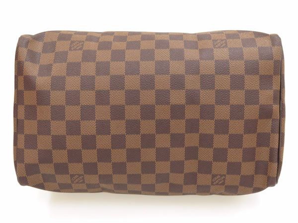 ルイヴィトン ハンドバッグ ダミエ・エベヌ スピーディ 30 N41364 LOUIS VUITTON 赤