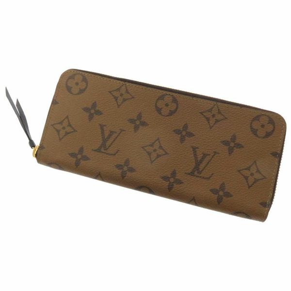 ルイヴィトン 長財布 モノグラム・リバース ポルトフォイユ・クレマンス M82336 LOUIS VUITTON 黒 |  中古・新品ブランド販売ギャラリーレア公式通販