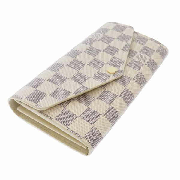 ルイヴィトン 長財布 ダミエ・アズール ポルトフォイユ・サラ N63208 LOUIS VUITTON ヴィトン 財布