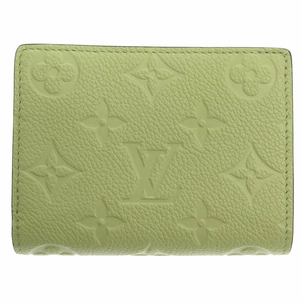 ルイヴィトン 二つ折り財布 モノグラム・アンプラント ポルトフォイユ・クレア M82515 LOUIS VUITTON ヴィトン 財布 グリーン