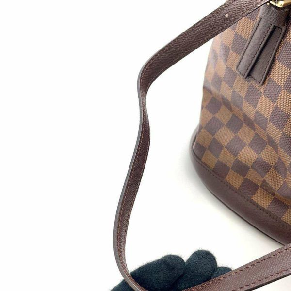 ルイヴィトン ショルダーバッグ ダミエ・エベヌ マレ N42240 LOUIS VUITTON トートバッグ バケット