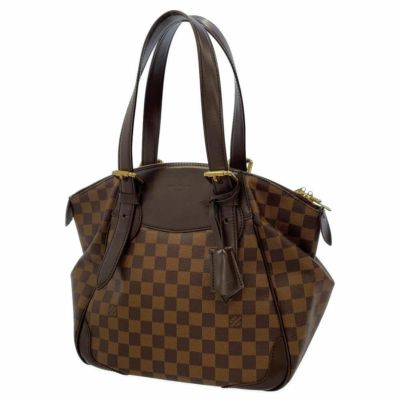 ★ルイヴィトン ハンドバッグ ダミエ・エベヌ ヴェローナMM N41118 LOUIS VUITTON バッグ ショルダーバッグ 安心保証  ルイ・ヴィトン ダミエ ルイ ヴィトン バッグ ルイ ヴィトン LOUIS VUITTON BAG