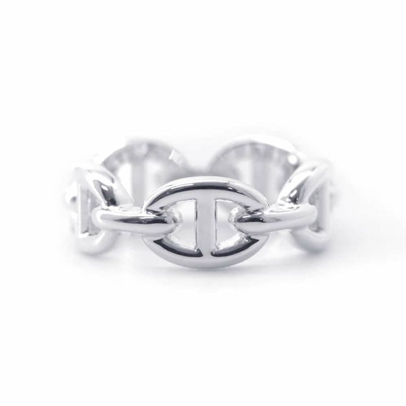 エルメス リング シェーヌダンクル アンシェネPM SV925シルバー リングサイズ51 HERMES 指輪 ジュエリー