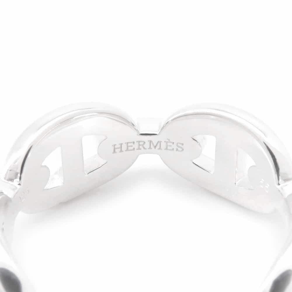 エルメス リング シェーヌダンクル アンシェネPM SV925シルバー リングサイズ55 HERMES 指輪 ジュエリー