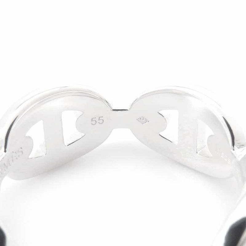 エルメス リング シェーヌダンクル アンシェネPM SV925シルバー リングサイズ55 HERMES 指輪 ジュエリー