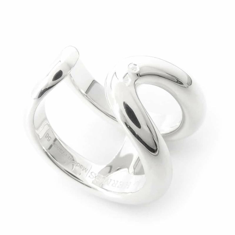 エルメス リング オスモズGM Osmose SV925シルバー リングサイズ56 HERMES ジュエリー 指輪