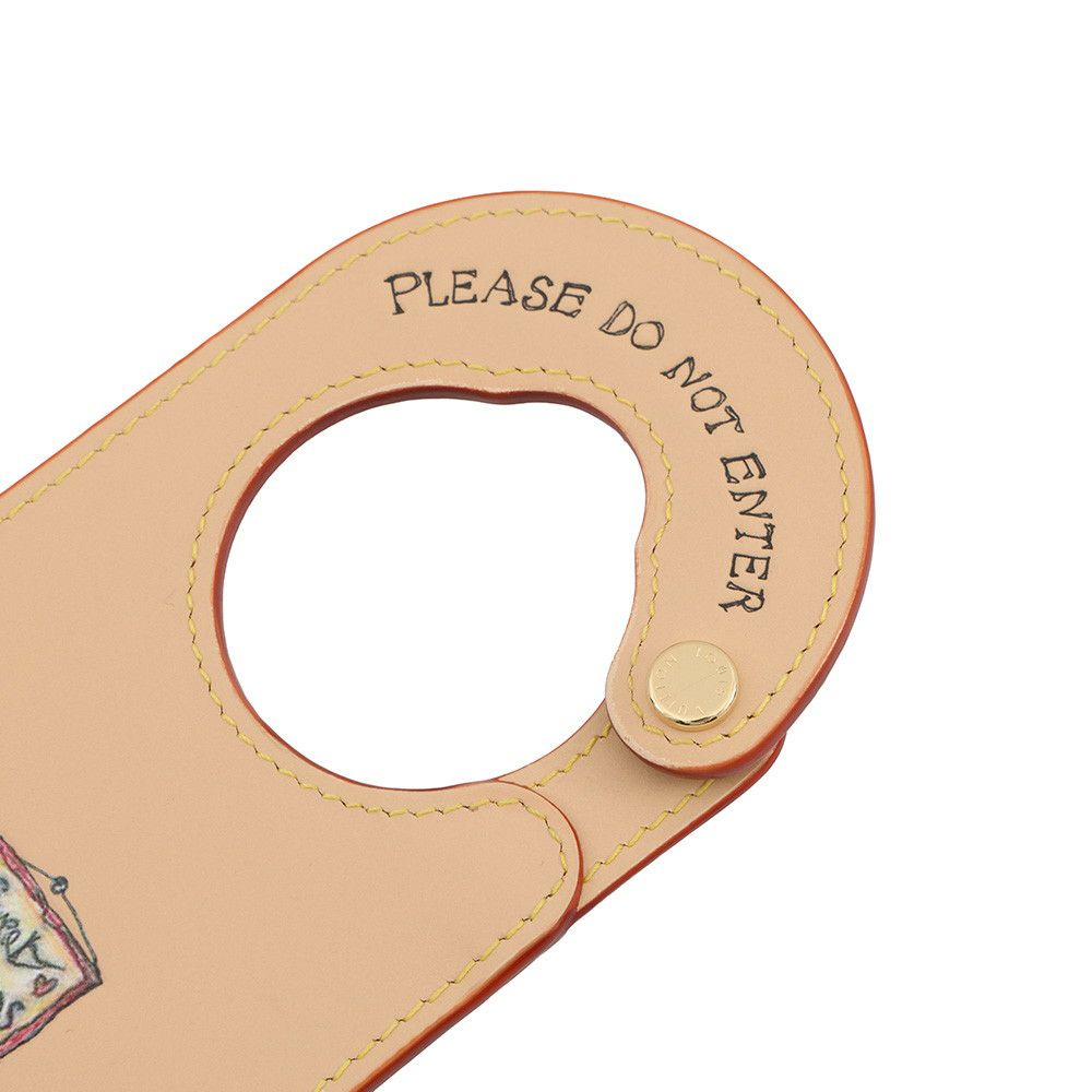 ルイヴィトン バッグチャーム モノグラム スリーピング キャット ドアサイン M02947 LOUIS VUITTON