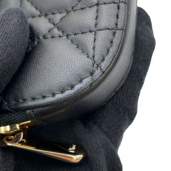 クリスチャン・ディオール スマホケース レディディオール Call'in Dior フォンホルダー カナージュ S0872ONMJ Christian Dior 黒