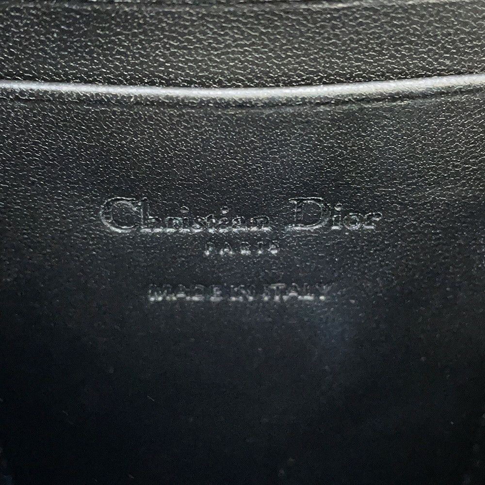 クリスチャン・ディオール スマホケース レディディオール Call'in Dior フォンホルダー カナージュ S0872ONMJ Christian Dior 黒