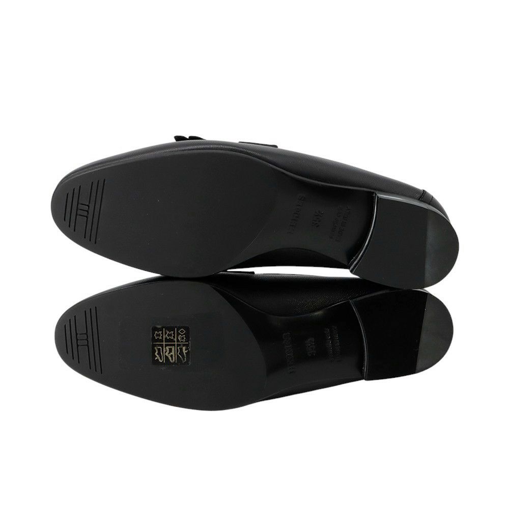 エルメス モカシン ロワイヤル レザー レディースサイズ35 1/2 HERMES 靴 黒