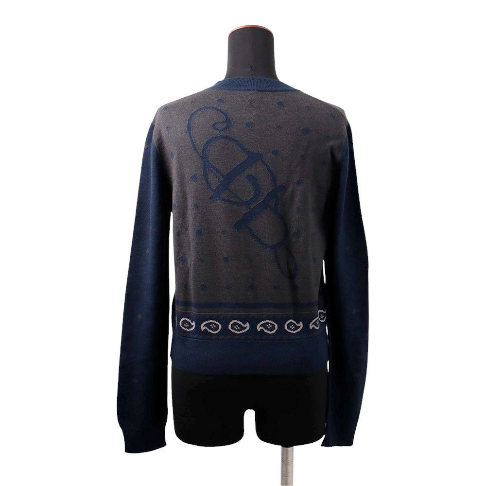 エルメス カーディガン  HARNAIS DE COUR カシミヤ シルク レディースサイズ40 HERMES トップス ニット