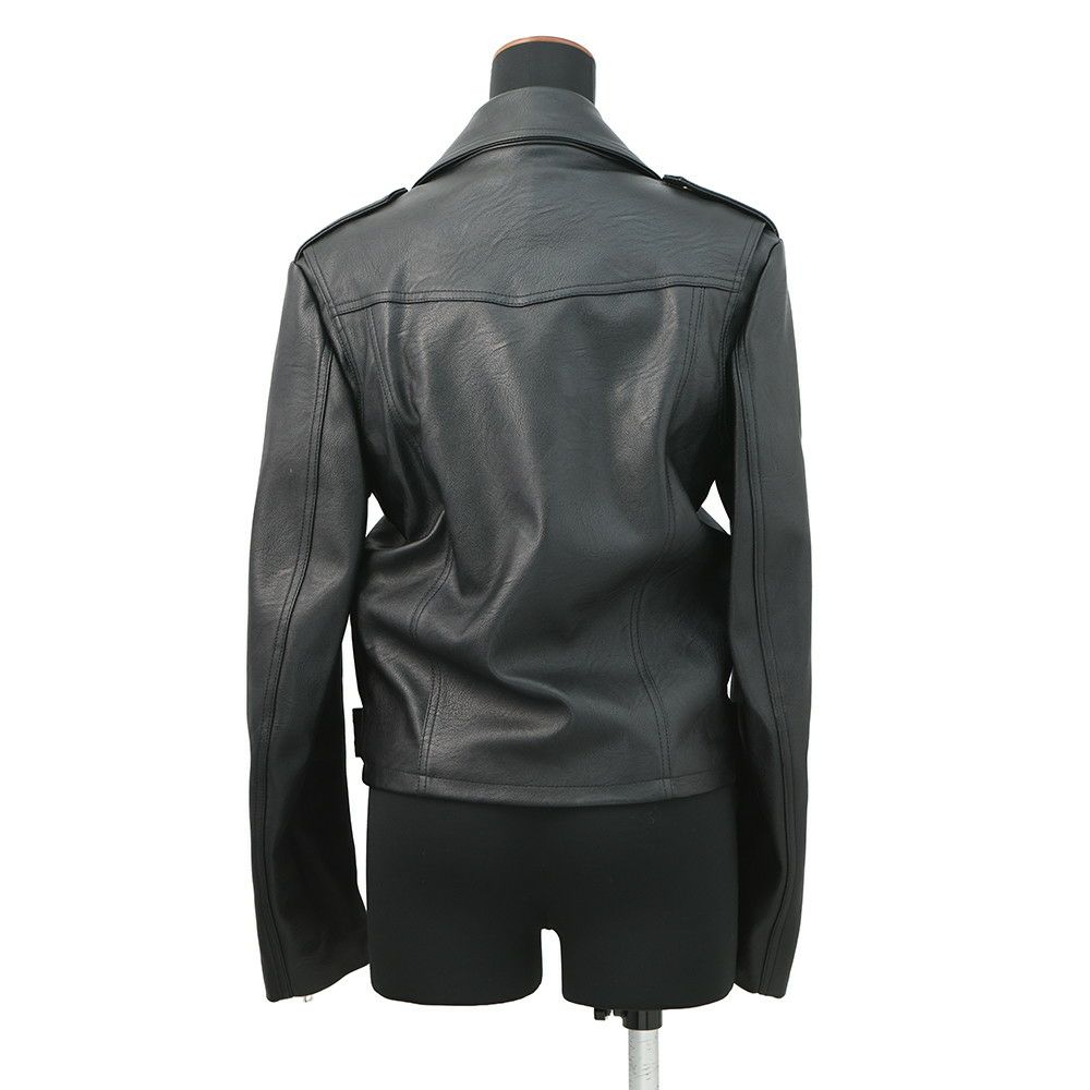 ステラマッカートニー ライダースジャケット レディースサイズ36 680075 Stella McCartney アウター 黒
