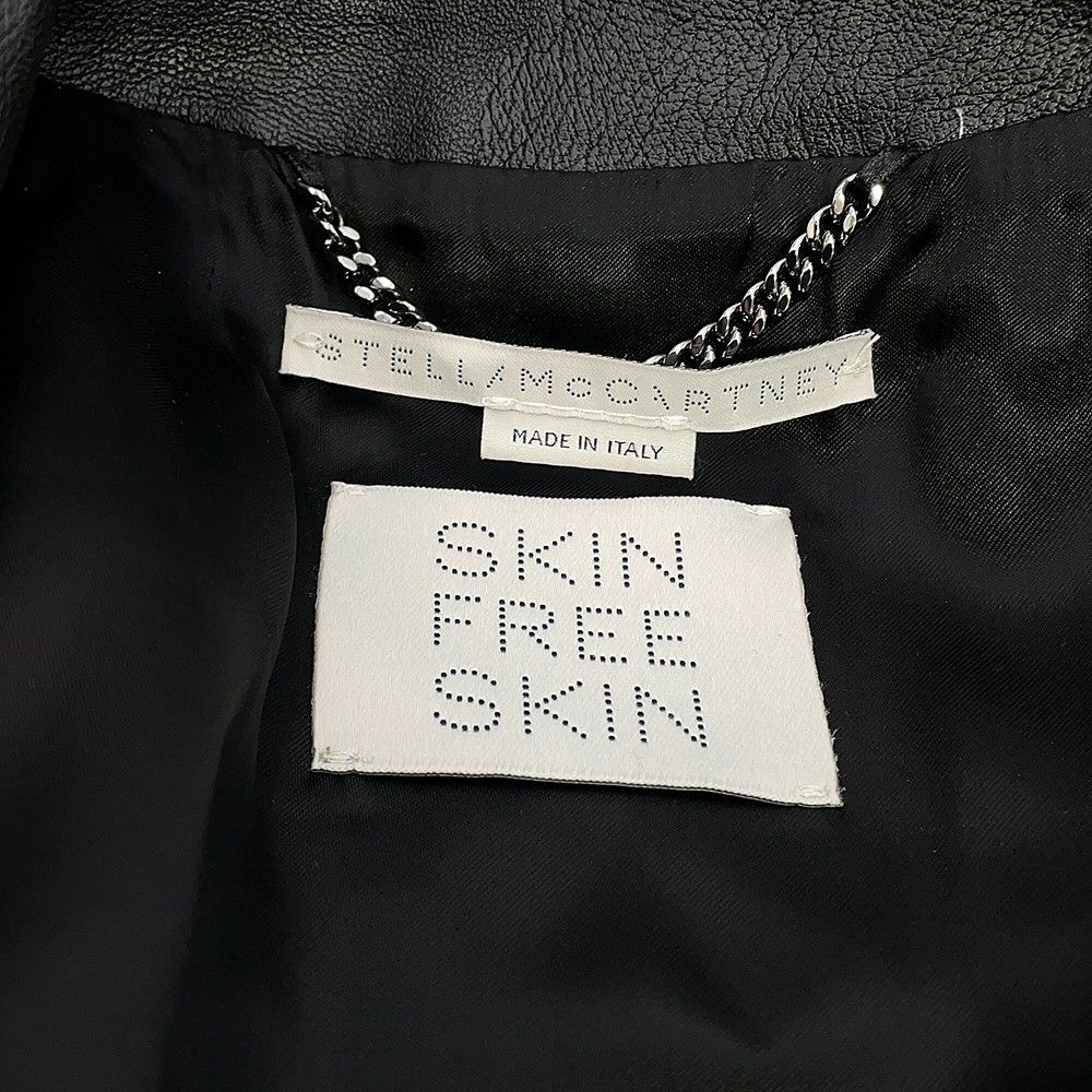 ステラマッカートニー ライダースジャケット レディースサイズ36 680075 Stella McCartney アウター 黒