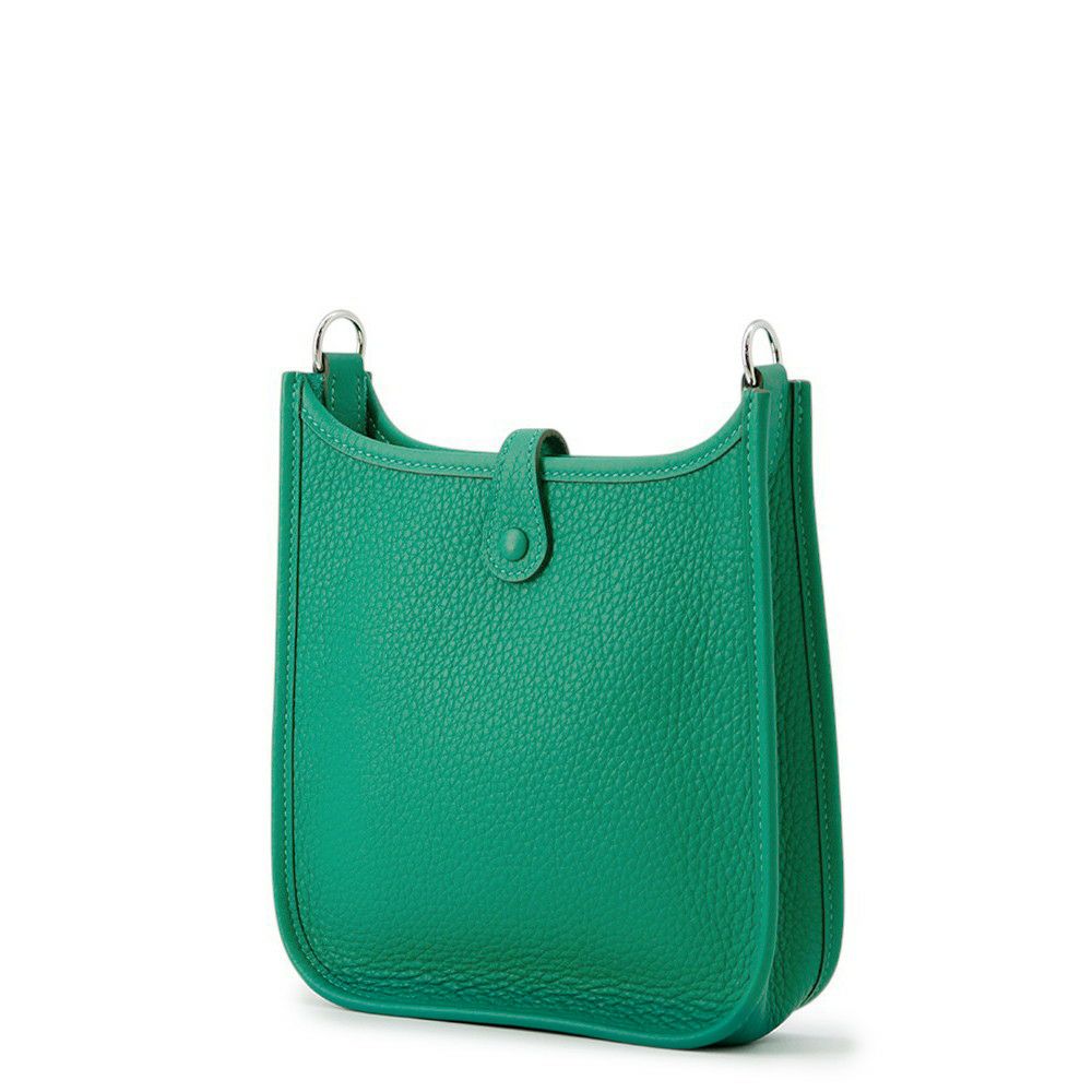 エルメス エブリンTPM 111cm アマゾン ヴェールヴェルティゴ/シルバー金具 トリヨンクレマンス W刻印