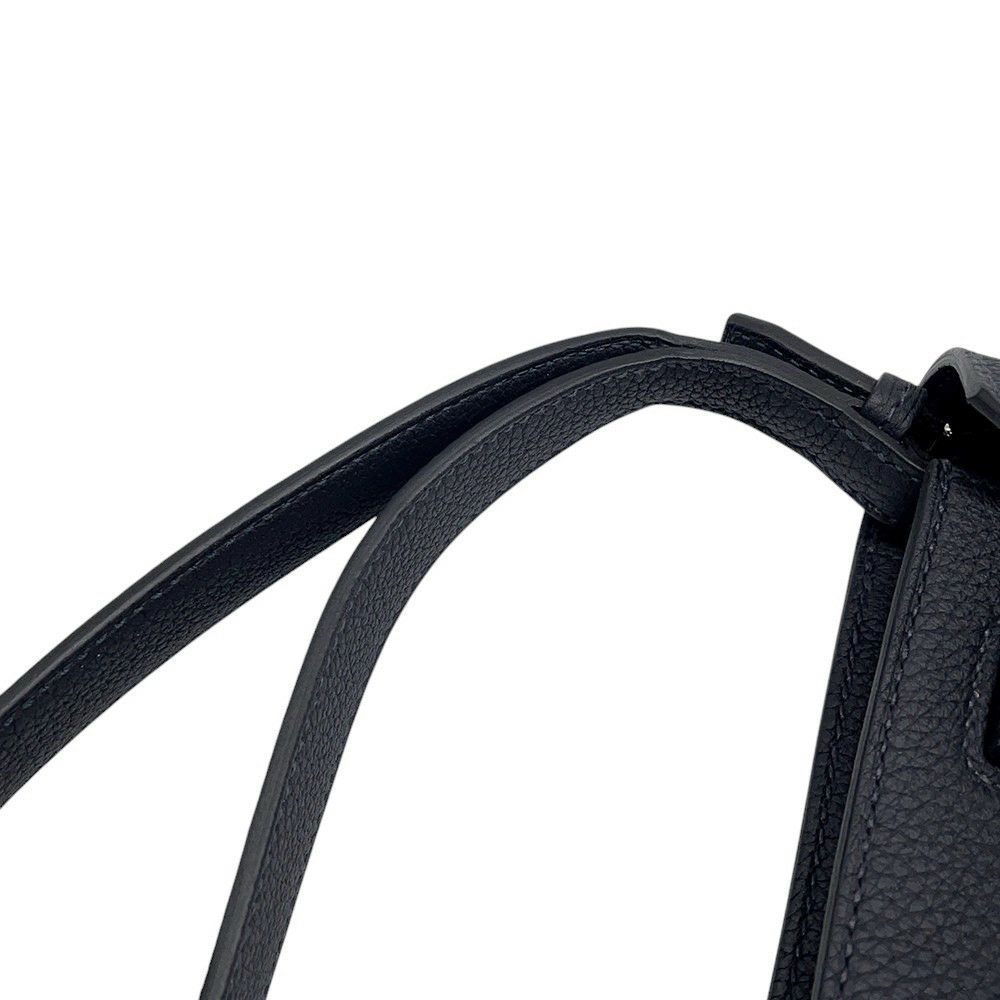 エルメス クラッチバッグ ケリーデペッシュ25 キャバン/シルバー金具 トゴ B刻印 HERMES メンズ