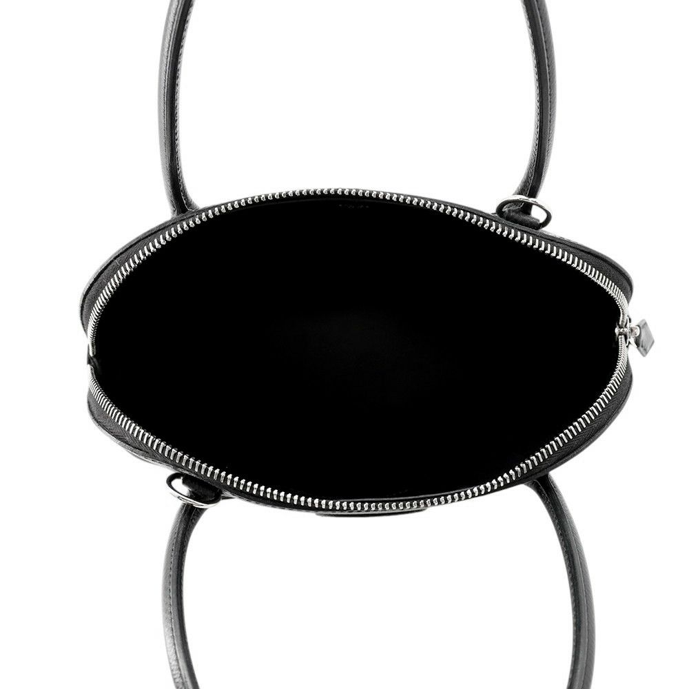 エルメス ハンドバッグ ボリード27 ブラック/シルバー金具 エプソン Y刻印 ２wayショルダー 黒