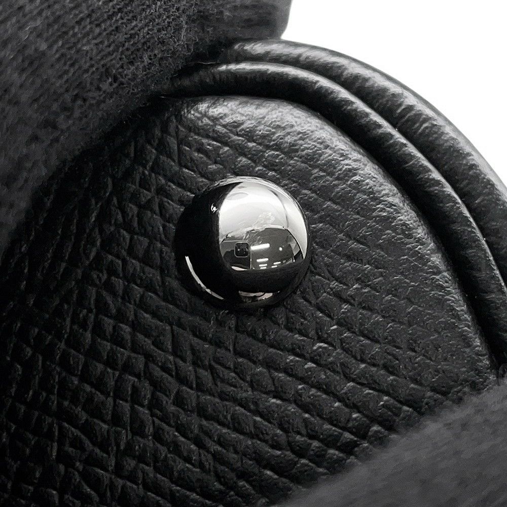 エルメス ハンドバッグ ボリード27 ブラック/シルバー金具 エプソン Y刻印 ２wayショルダー 黒