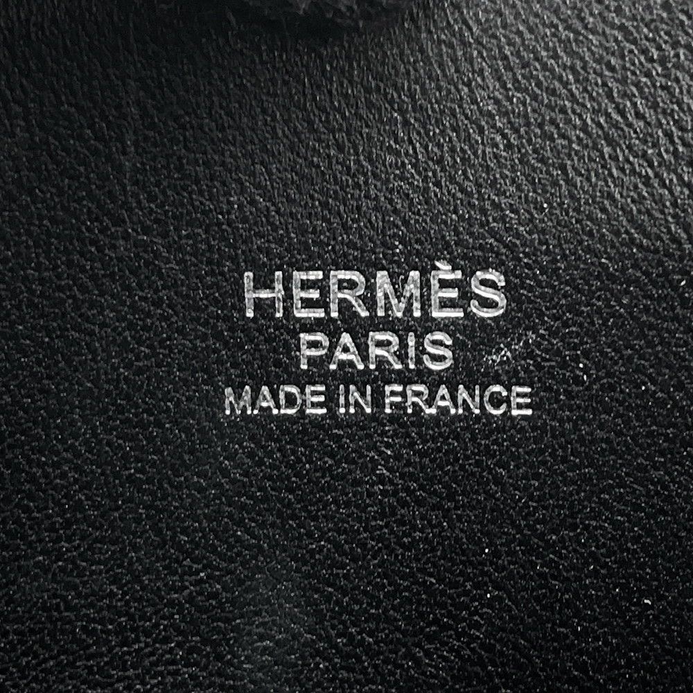 エルメス ハンドバッグ ボリード27 ブラック/シルバー金具 エプソン Y刻印 ２wayショルダー 黒