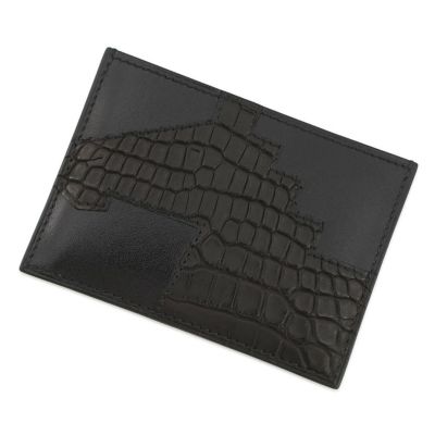 エルメス カードケース カルヴィ ブラック エプソン W刻印 HERMES 名刺