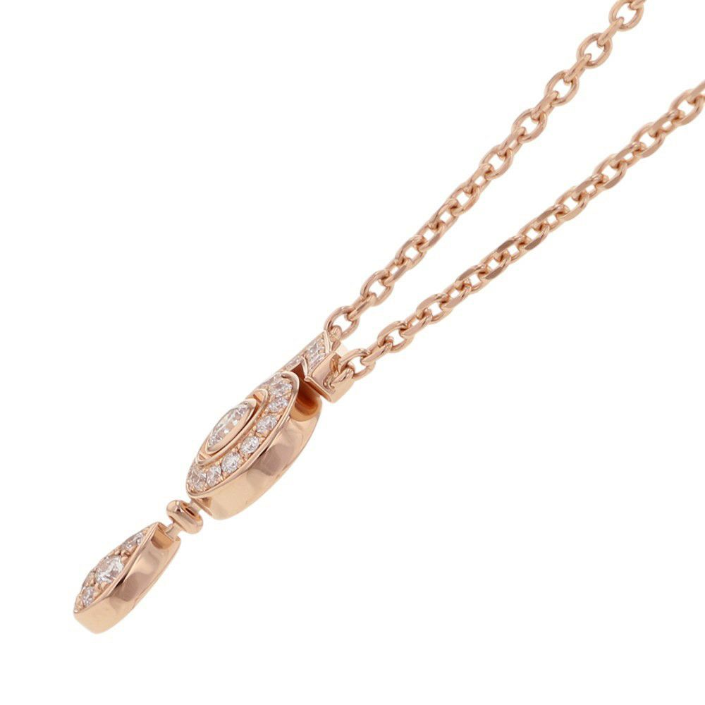 シャネル ネックレス エターナル シャネル N°5 ネックレス ダイヤモンド 25P 計約0.36ct K18PGピンクゴールド J12193 ペンダント