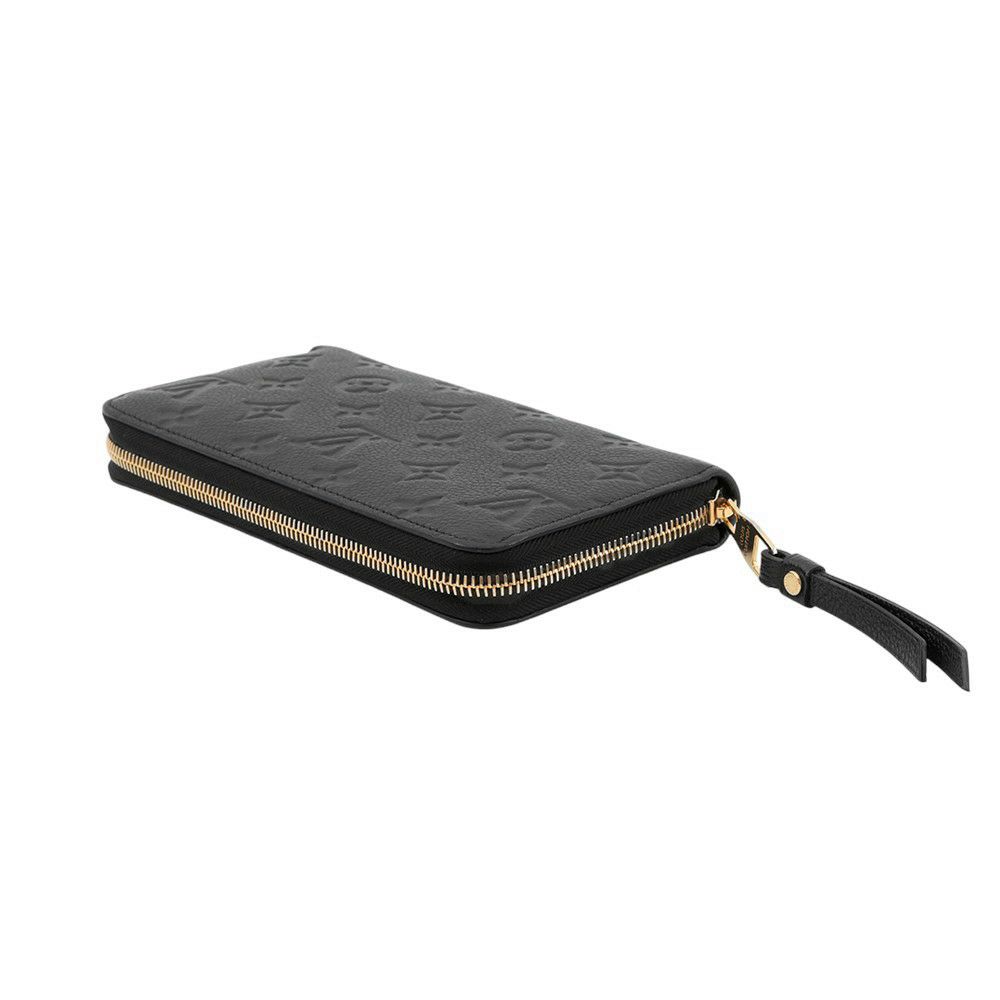 ルイヴィトン 長財布 モノグラム・アンプラント ジッピー・ウォレット M61864 LOUIS VUITTON 財布 ブラック 黒