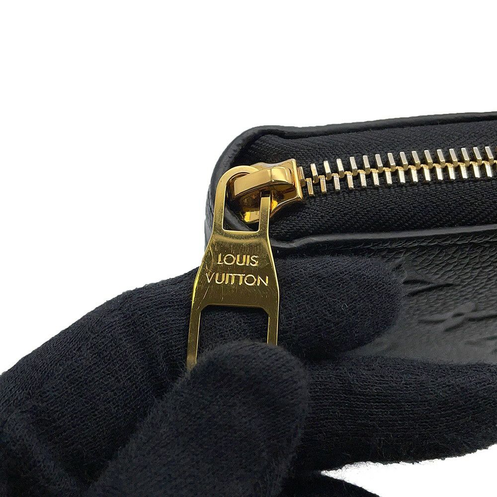 ルイヴィトン 長財布 モノグラム・アンプラント ジッピー・ウォレット M61864 LOUIS VUITTON 財布 ブラック 黒