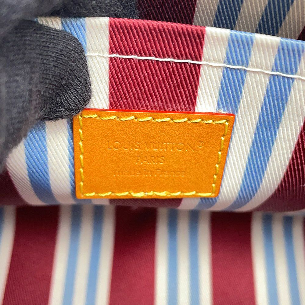 ルイヴィトン ハンドバッグ モノグラム・ヘリテージ キーポル・バンドリエール25 M15076 2wayショルダーバッグ 白