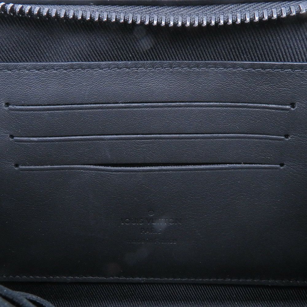 ルイヴィトン ショルダーバッグ グレインカーフレザー/LV アエログラム アルファ・ウェアラブル ウォレット M59161 財布 ブラック 黒