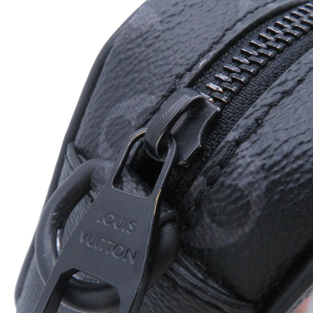 ルイヴィトン 長財布 モノグラム･エクリプス トロカデロ･ウェアラブル ウォレット M14253 ヴィトン ショルダーバッグ 黒 ブラック メンズ