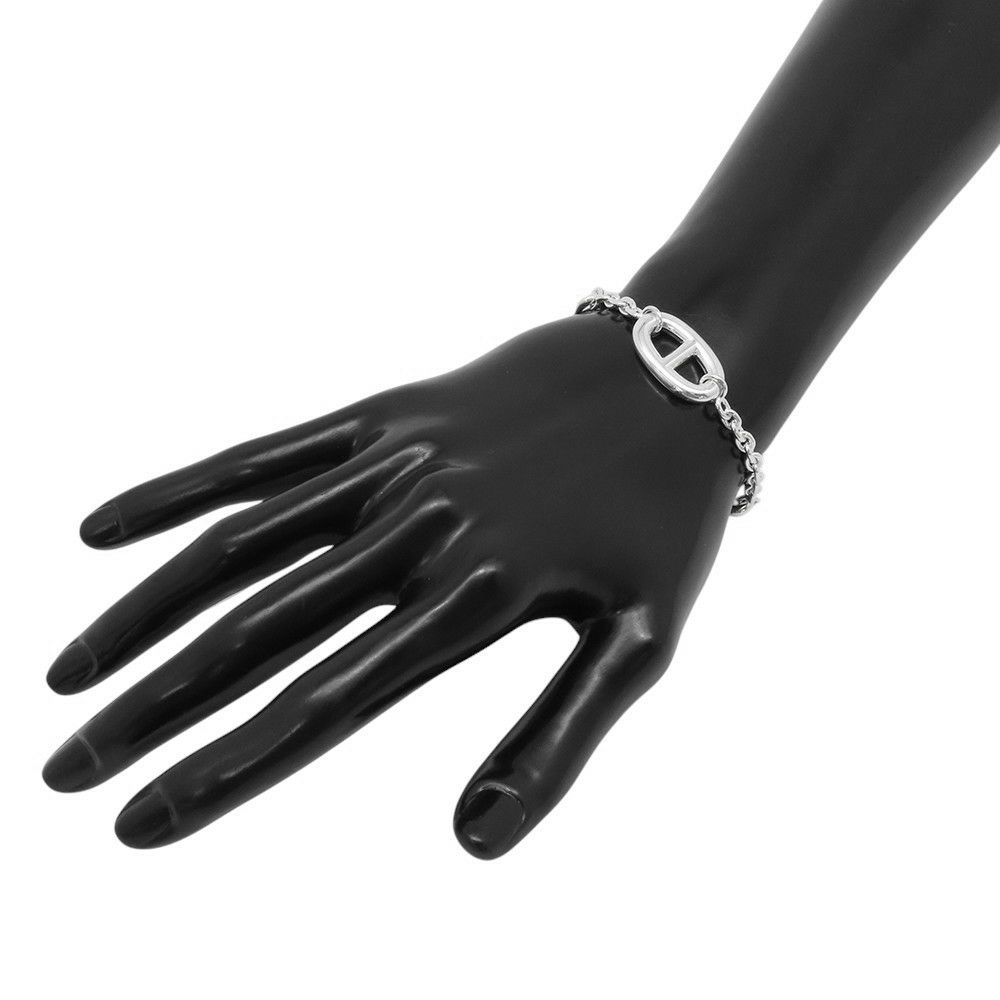 エルメス ブレスレット シェーヌダンクル ファランドール SV925シルバー サイズST HERMES ジュエリー